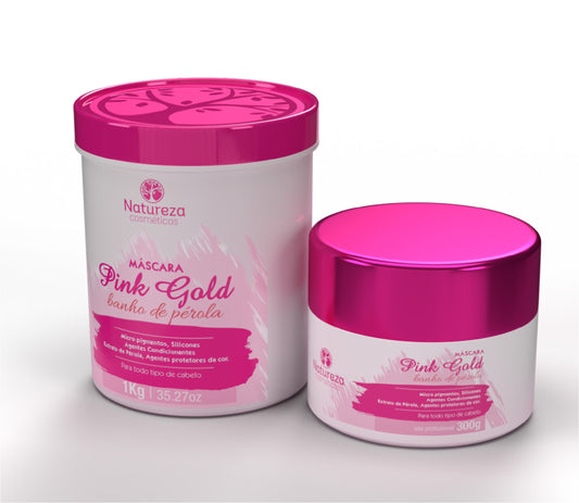 Mask Pink Gold