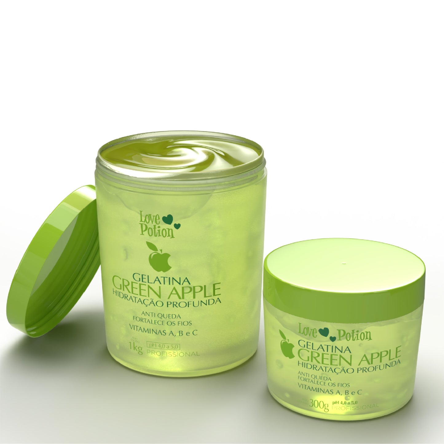 Gelatina Green Apple 1L – Love potion