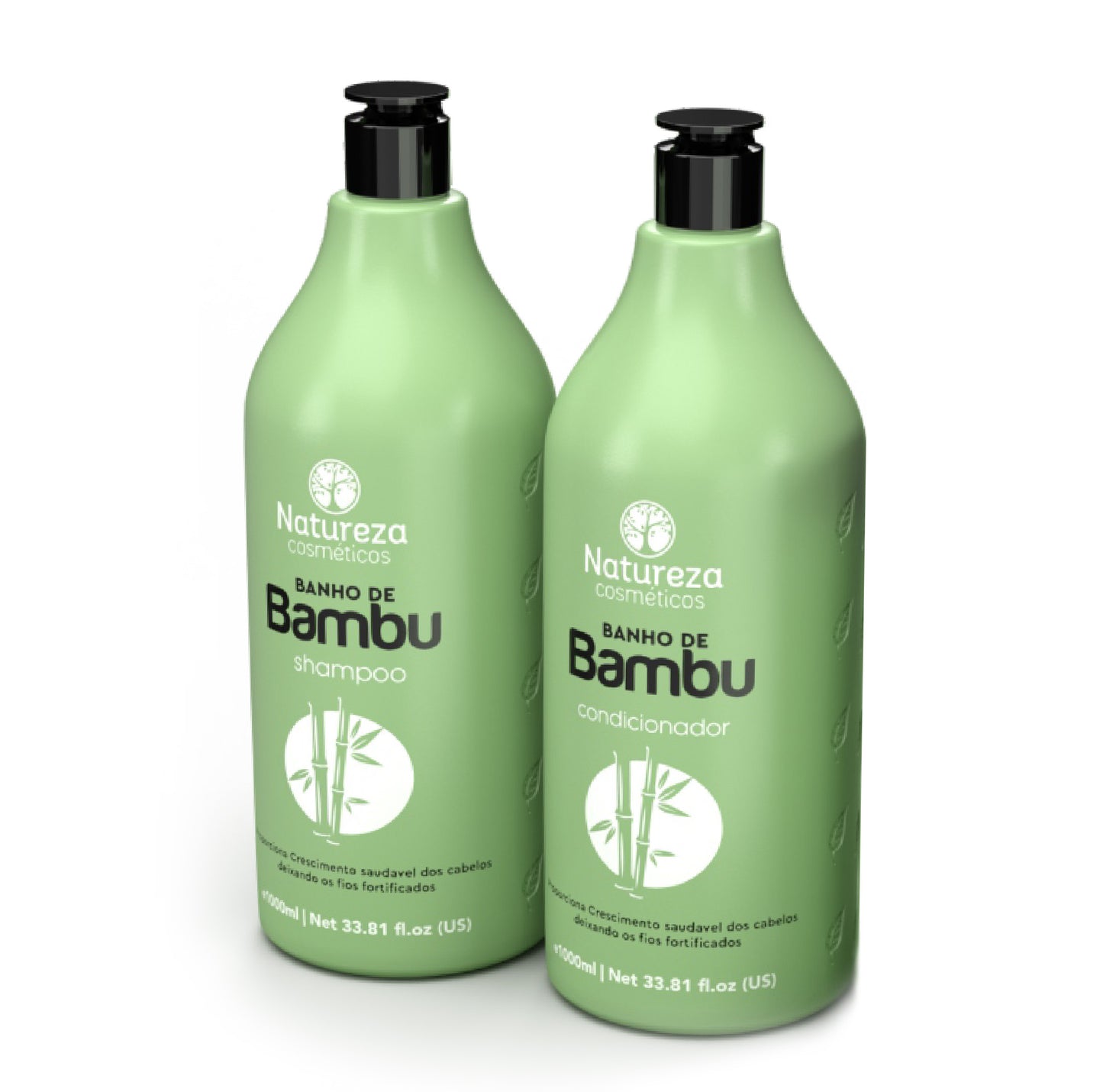 Set Banho de Bambu 2*1L - Natureza Cosmetics