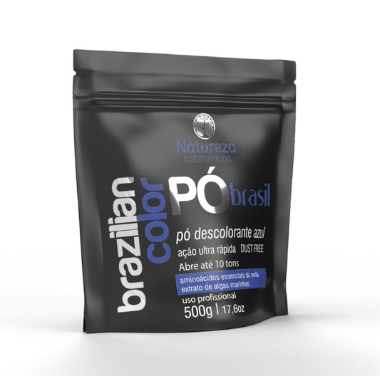 Brazilian Color Dust Free Green Organic Hair Bleaching Powder 500g