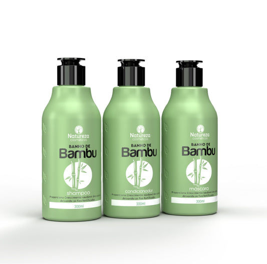 Bamboo Hair Wash Home Care Kit