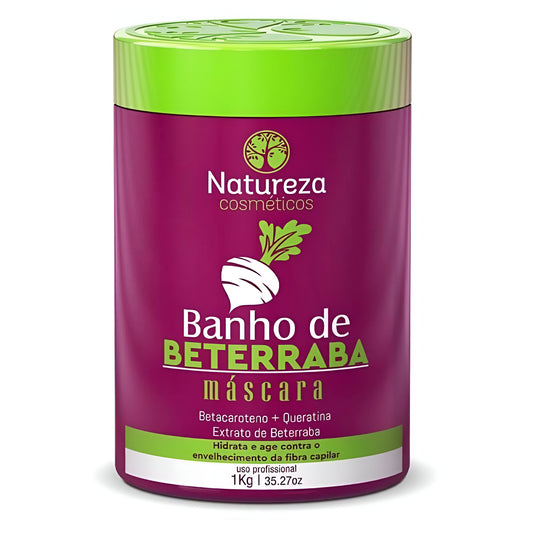 Mask Banho de Beterraba 1kg – Natureza Cosmetics